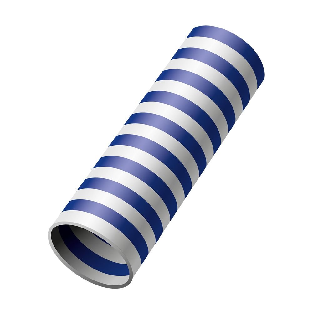 Serpentiner – Blå/Hvit – 18×4 m