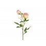 Kunstig blomsterrose - Lys rosa puddertone Kunstig blomsterrose - Lys rosa puddertone