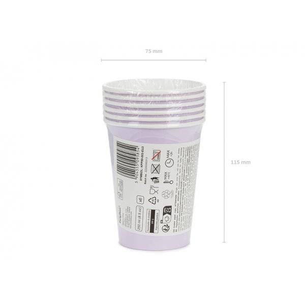 Papirkopper - Lavendel Papirkopper - Lavendel