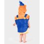 Teddybjørnkostyme - Minicape - Størrelse 86-110 cm Teddybjørnkostyme - Minicape - Størrelse 86-110 cm