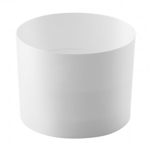 Runde skler - 15-pakning - Hvit