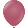 Ballonger ensfargede - Premium 45 cm - Villbær - 5-pakning