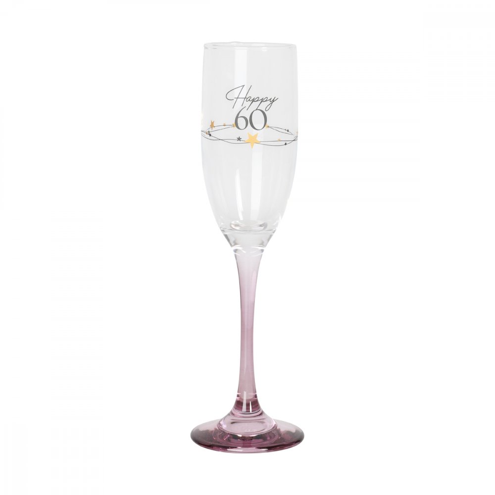 Champagneglass - Happy 60 - Borddekking og buffet, Student