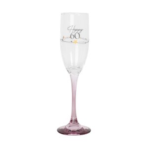 Champagneglass - Happy 60 Champagneglass - Happy 60