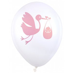 Ballonger - Babylevering - Rosa - 8-pakning Ballonger - Babylevering - Rosa - 8-pakning
