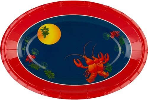 Serveringsfat - Kreps - Midnatt - 4-pakning