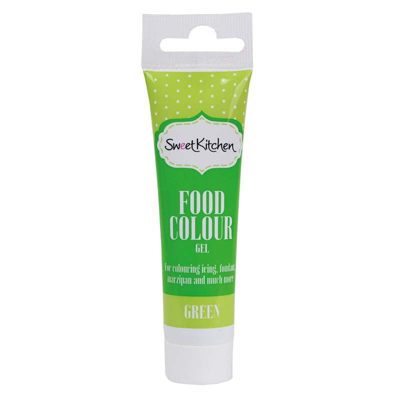 Fargegel - Grønn - Sweet Kitchen - 25 g - Pasta-/gelfarger, Kolorist