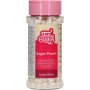 Sukkerperler - Store - Hvite - Funcakes - 70 g Sukkerperler - Store - Hvite - Funcakes - 70 g