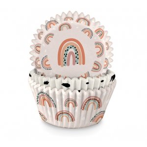 Cupcake-former - Boho Rainbow - 75-pakning Cupcake-former - Boho Rainbow - 75-pakning