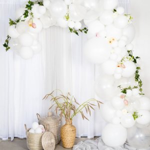 Ballongbue - 5m - Hvit