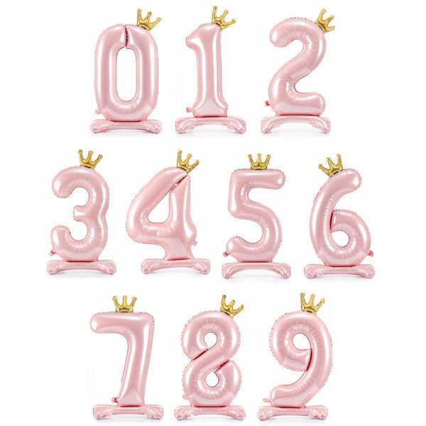 Tallballong - Stående - Krone - Lyserosa Tallballong - Stående - Krone - Lyserosa