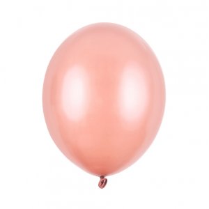 Ballonger - Metalliske - Rosegull - 100-pakning