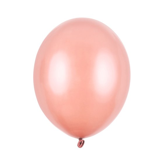 Ballonger - Metalliske - Rosegull - 100-pakning Ballonger - Metalliske - Rosegull - 100-pakning