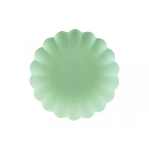 Gjenbrukbare tallerkener - Sage - 4-pakning