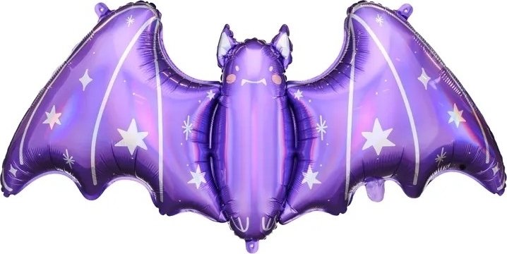 Folieballong – 119,5 x 44,5 cm – Stor flaggermus – Folieballonger, Halloween-dekorasjoner, Halloween