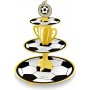 Cupcake-stativ - Fotball - 3 etasjer Cupcake-stativ - Fotball - 3 etasjer
