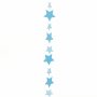 Ballongdekorasjon - Bl� stjerner