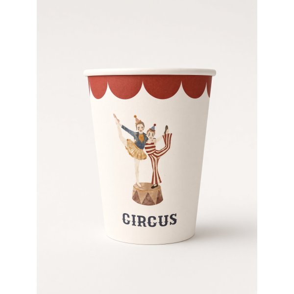 Pappkrus - Circus - Lavendelblå - 8-pakning Pappkrus - Circus - Lavendelblå - 8-pakning