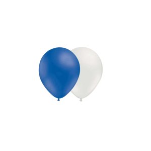 Ballonger - Mix - Blå/Hvit - 10-pakning Ballonger - Mix - Blå/Hvit - 10-pakning