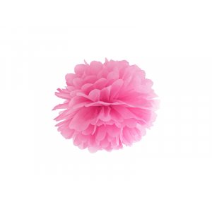 Pompon - Knallrosa - Strrelse: 25 cm