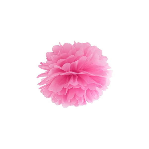 Pompon - Knallrosa - Størrelse: 25 cm Pompon - Knallrosa - Størrelse: 25 cm