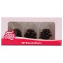 Funcakes - Sjokoladepynt - Kjegler - 3 stk Funcakes - Sjokoladepynt - Kjegler - 3 stk