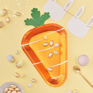 Papirtallerkener - Gulrotcrunch