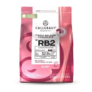 Rubin sjokolade RB2 - 2,5 kg - Callebaut Rubin sjokolade RB2 - 2,5 kg - Callebaut