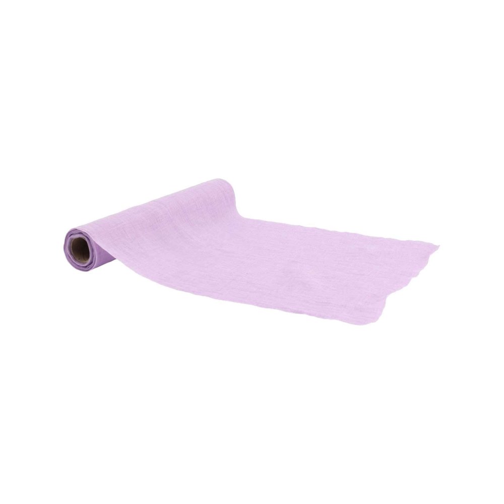 Stoffløper - Lilla - 28 cm x 5 m - Bordløper, Borddekking