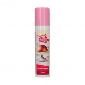 Spiselig spray - FunCakes - Metallisk bronse - 100 ml