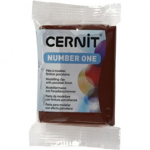 Cernit-leire - 56 g - Brun