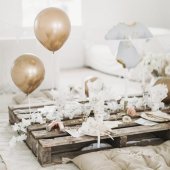 Små føtter - Babyshower-tema Små føtter - Babyshower-tema