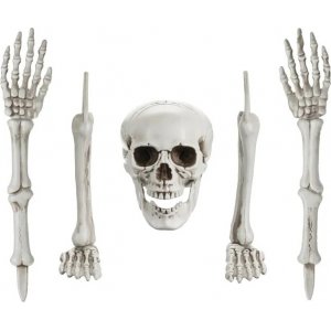 Skjelettdeler - Halloween-dekorasjon