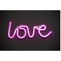 LED neonskilt - Kjærlighet - 32,5 x 11,5 cm LED neonskilt - Kjærlighet - 32,5 x 11,5 cm