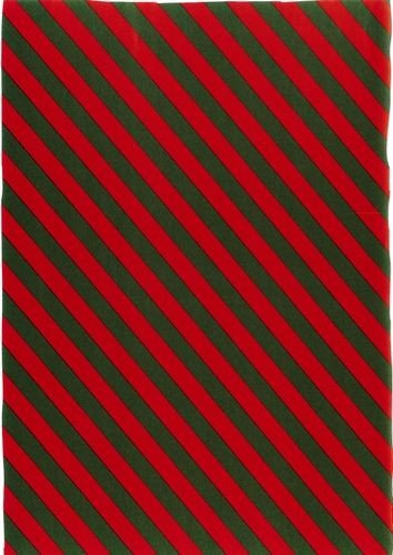 Gavepapir - Rød/Grønne striper 70 cm x 10 m Gavepapir - Rød/Grønne striper 70 cm x 10 m