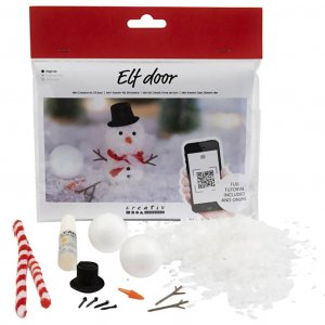 Julenissetilbehør - Gjør-det-selv - Snømann Julenissetilbehør - Gjør-det-selv - Snømann