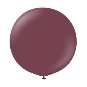 Ballonger ensfarget - Premium 60 cm - Burgunder - 2-pakning Ballonger ensfarget - Premium 60 cm - Burgunder - 2-pakning