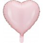 Folieballong - Lys rosa hjerte