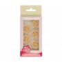 FunCakes Roser Hvit Kakedekorasjon 6 stk FunCakes Roser Hvit Kakedekorasjon 6 stk