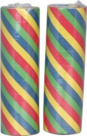 Serpentiner - Flerfarget - 2-pakning Serpentiner - Flerfarget - 2-pakning