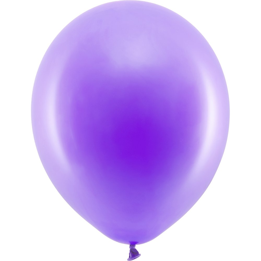 Pastellballonger – Standard 30 cm – Lilla – 10-pakning – Pastell, Ensfargede ballonger, Ballonger