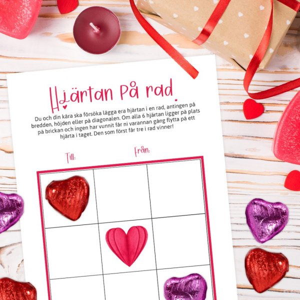 Match 3 - Sjokoladehjerter Match 3 - Sjokoladehjerter