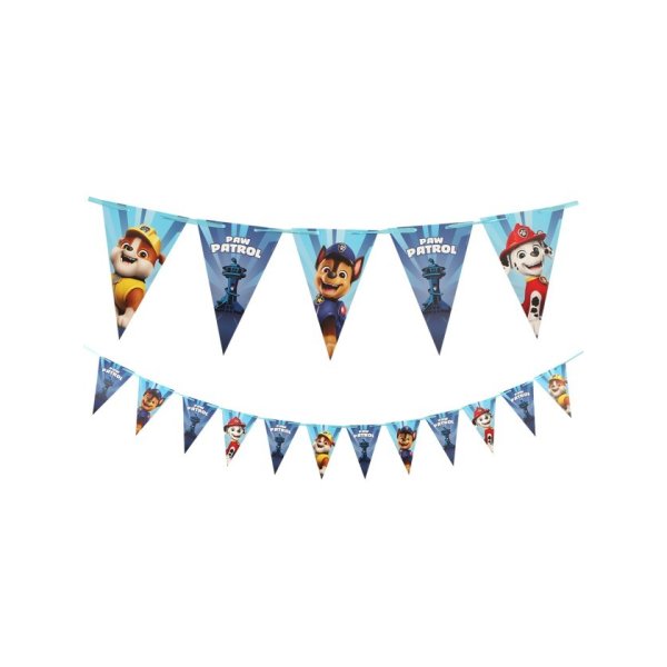 Vimpel Garland - Paw Patrol - Blå - 1,9m Vimpel Garland - Paw Patrol - Blå - 1,9m