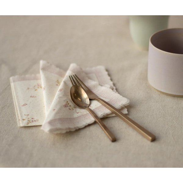 Servietter - Maileg - Floral - 20-pakning Servietter - Maileg - Floral - 20-pakning