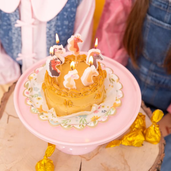 Kakelys - Hestefest - 6 stk Kakelys - Hestefest - 6 stk