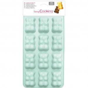 Silikonform - Teddybjrner - ScrapCooking