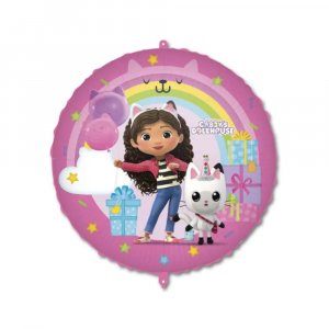 Folieballong - Gabbys dukkehus - 46 cm