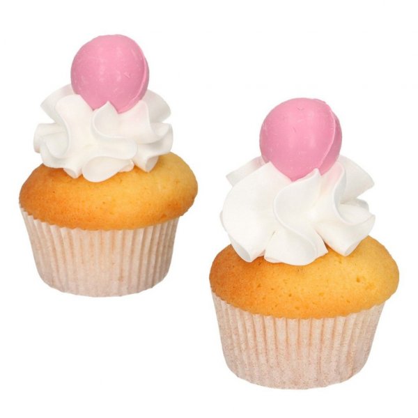 Sjokoladekuler - 8-pakning - Lys rosa Sjokoladekuler - 8-pakning - Lys rosa