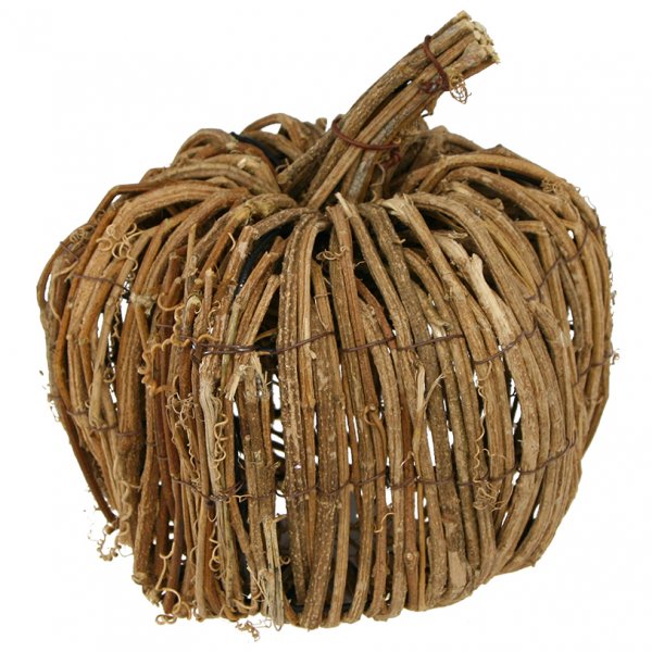 Dekorativt gresskar - Natur - 22 cm