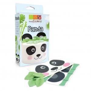 Spiselig kakedekorasjon - ScrapCooking - Panda